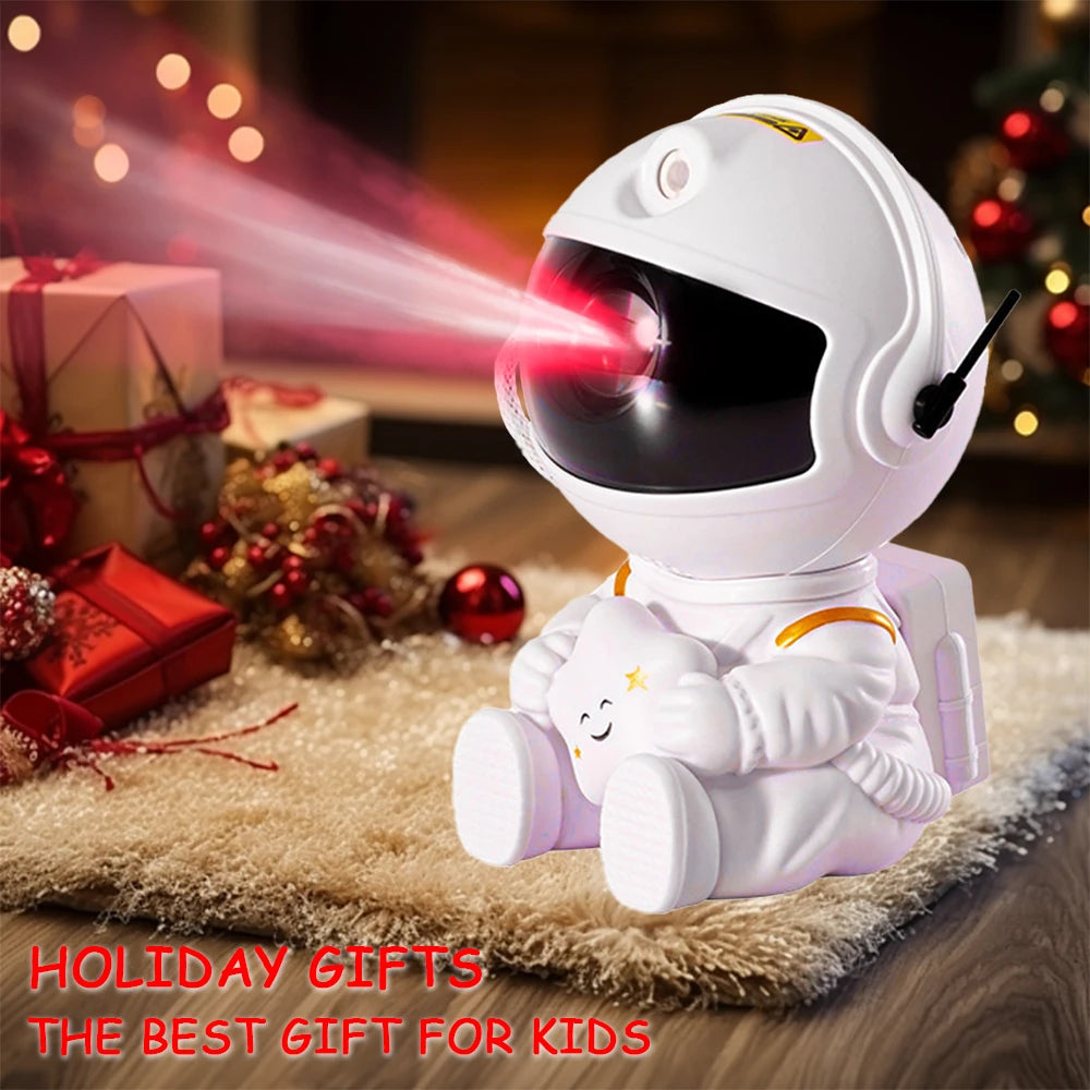 Galaxy Star Projector LED Night Light Starry Sky Astronaut Porjectors Lamp for Decoration Bedroom Home Decorative Children Gifts